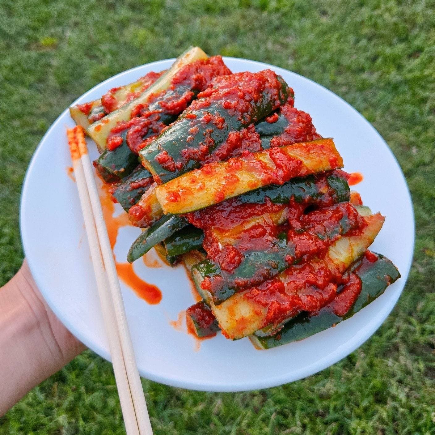 กิมจิ แตงกวาญฯี่ปุ่น