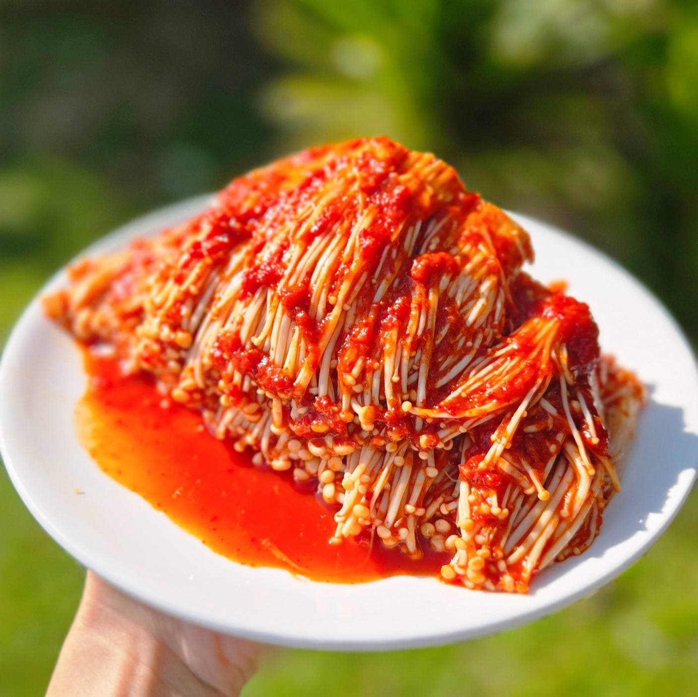 กิมจิ เห็ดเข็มทอง